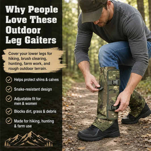 Snake-Resistant Gaiters