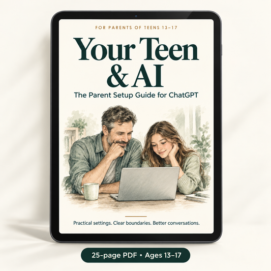 Your Teen and AI digital PDF guide